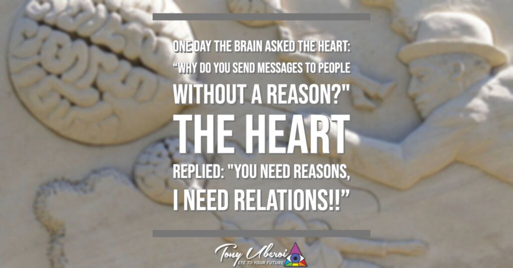 Tony Uberoi - You need reasons - I need relations