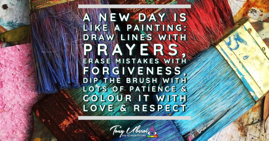 Tony Uberoi - A New Day Is Like a Painting